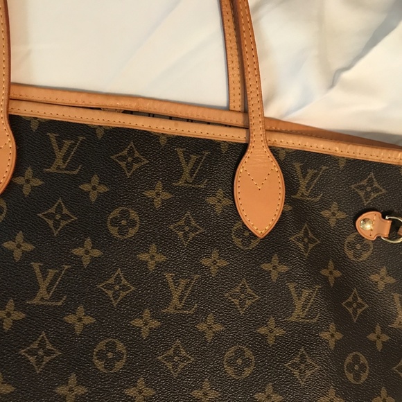Authentic Louis Vuitton Monogram Neverfull MM - Picture 7 of 12
